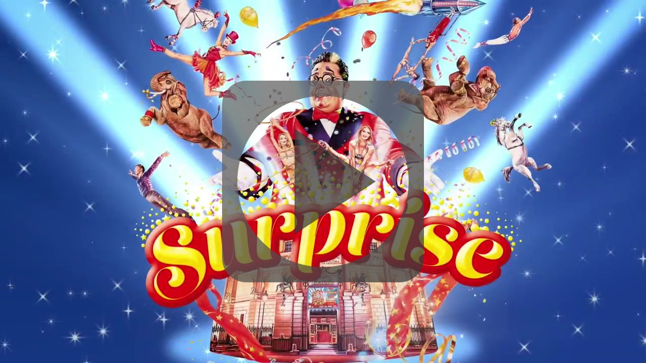 Vidéo Surprise, clip officiel au Cirque d'Hiver Bouglione